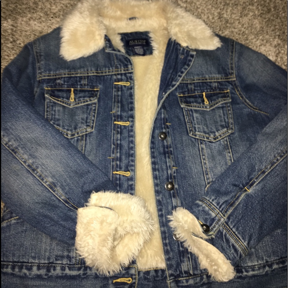 An Austin clothing Co. jean jacket